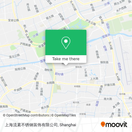上海流素不锈钢装饰有限公司 map