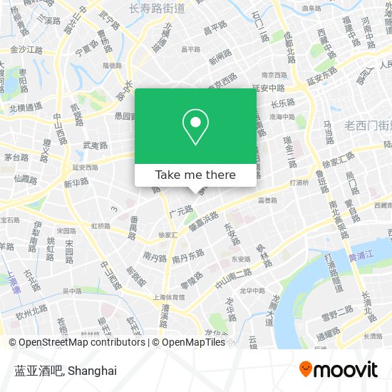 蓝亚酒吧 map