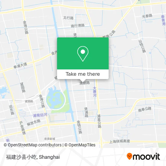 福建沙县小吃 map
