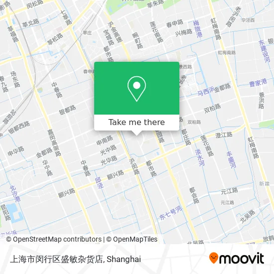 上海市闵行区盛敏杂货店 map