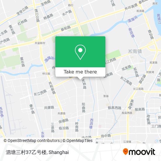 泗塘三村37乙号楼 map