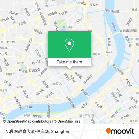 互联网教育大厦-停车场 map