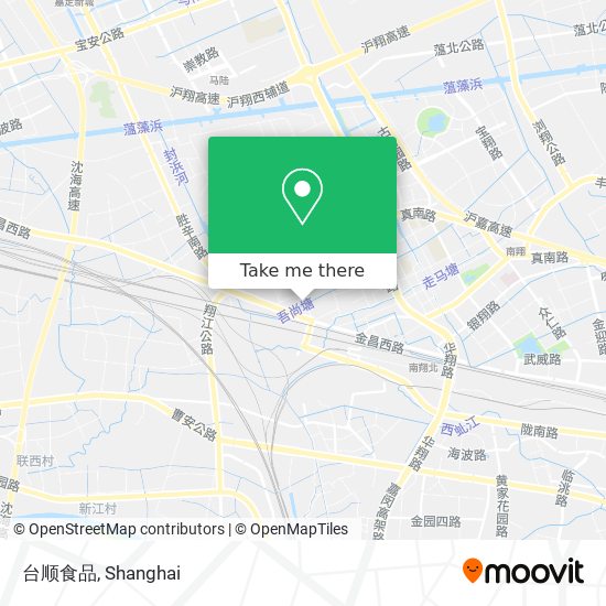 台顺食品 map