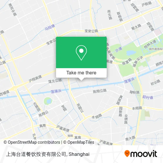 上海台道餐饮投资有限公司 map