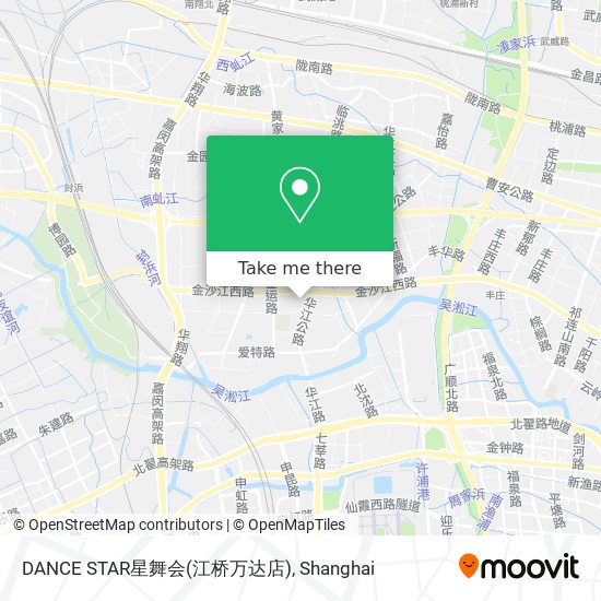 DANCE STAR星舞会(江桥万达店) map