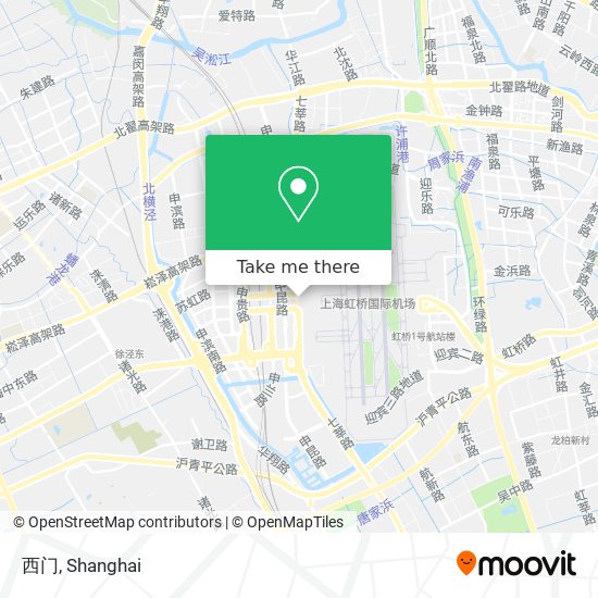 西门 map