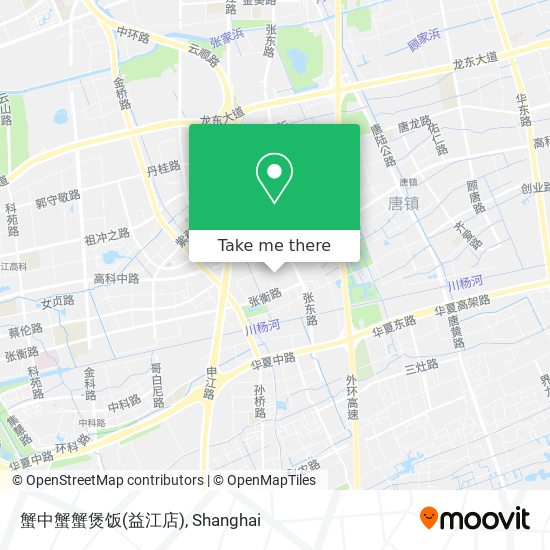 蟹中蟹蟹煲饭(益江店) map