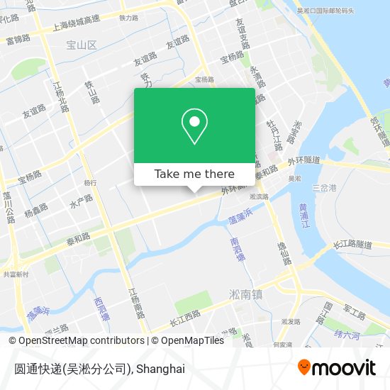 圆通快递(吴淞分公司) map
