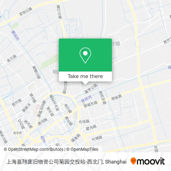 上海嘉翔废旧物资公司菊园交投站-西北门 map