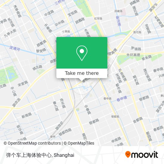 弹个车上海体验中心 map