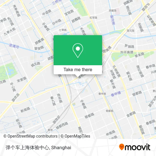 弹个车上海体验中心 map
