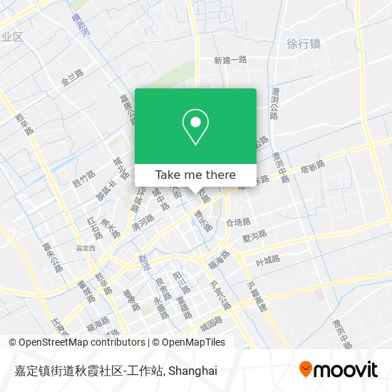 嘉定镇街道秋霞社区-工作站 map