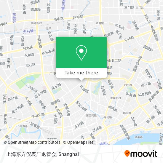 上海东方仪表厂退管会 map