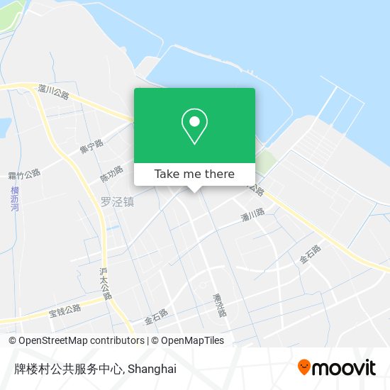 牌楼村公共服务中心 map