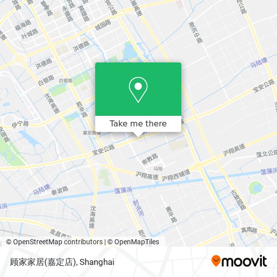 顾家家居(嘉定店) map
