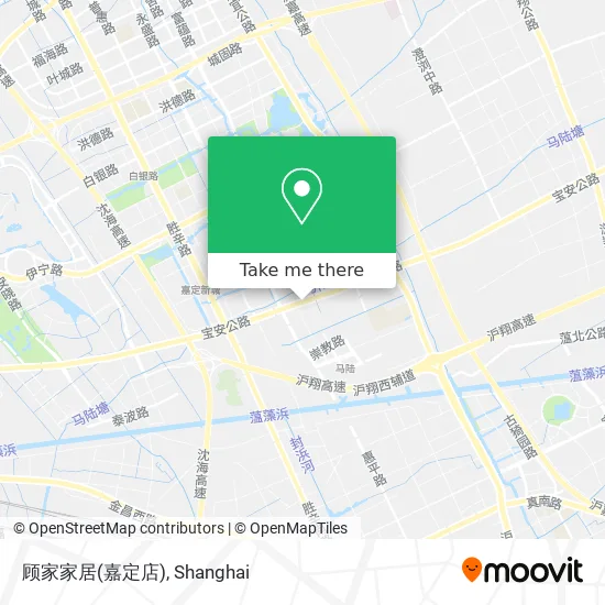 顾家家居(嘉定店) map