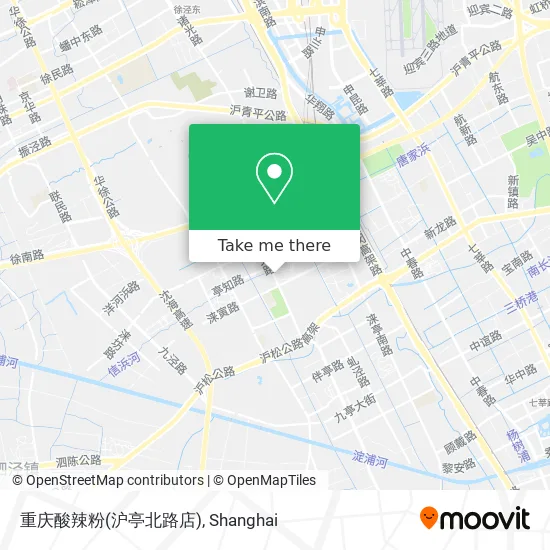 重庆酸辣粉(沪亭北路店) map