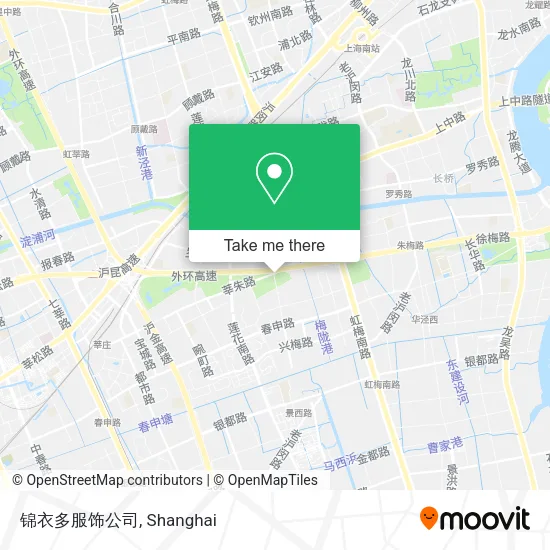 锦衣多服饰公司 map