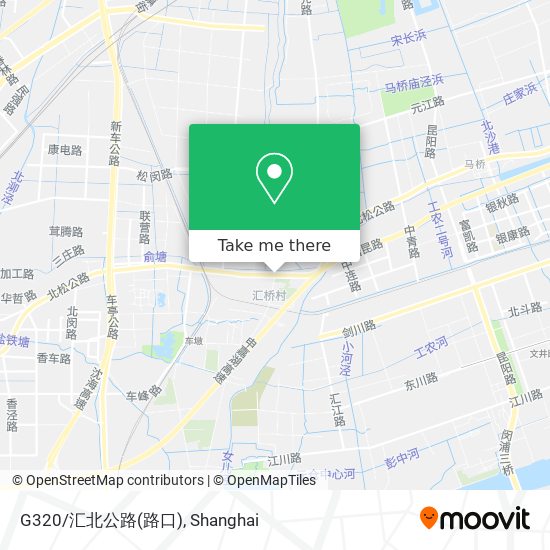 G320/汇北公路(路口) map