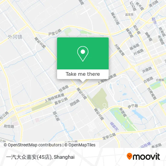 一汽大众嘉安(4S店) map