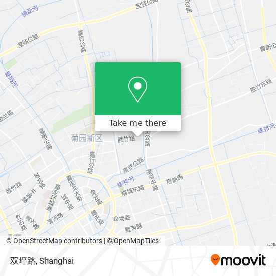 双坪路 map