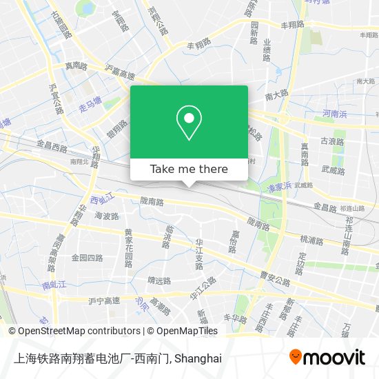 上海铁路南翔蓄电池厂-西南门 map