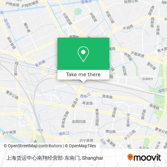 上海货运中心南翔经营部-东南门 map