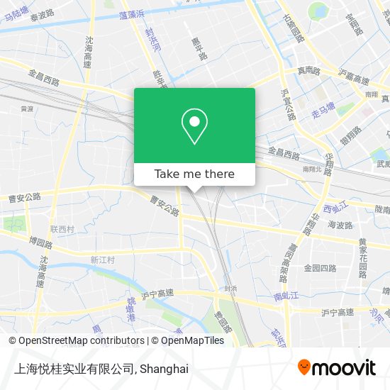 上海悦桂实业有限公司 map