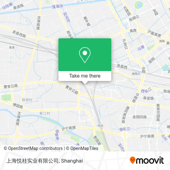 上海悦桂实业有限公司 map