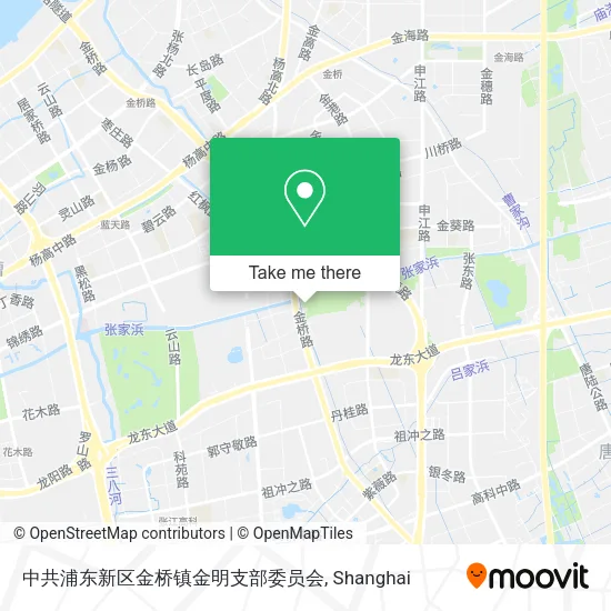 中共浦东新区金桥镇金明支部委员会 map