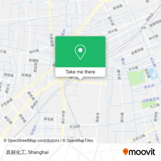 真丽化工 map