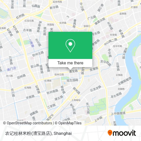 农记桂林米粉(漕宝路店) map