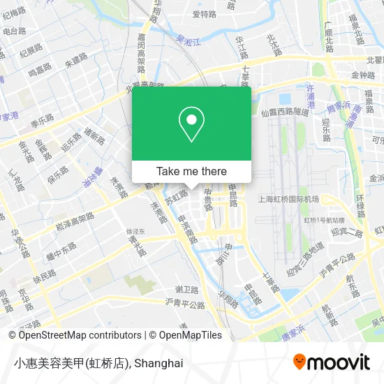 小惠美容美甲(虹桥店) map