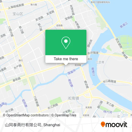 山同泰商行有限公司 map
