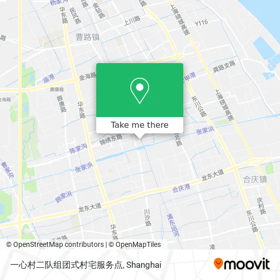 一心村二队组团式村宅服务点 map