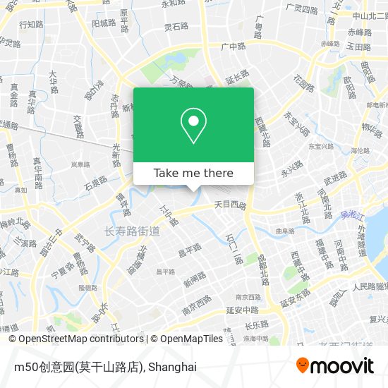 m50创意园(莫干山路店) map