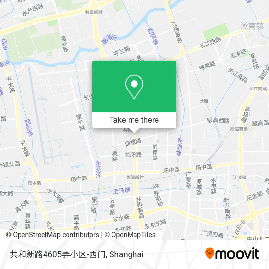 共和新路4605弄小区-西门 map