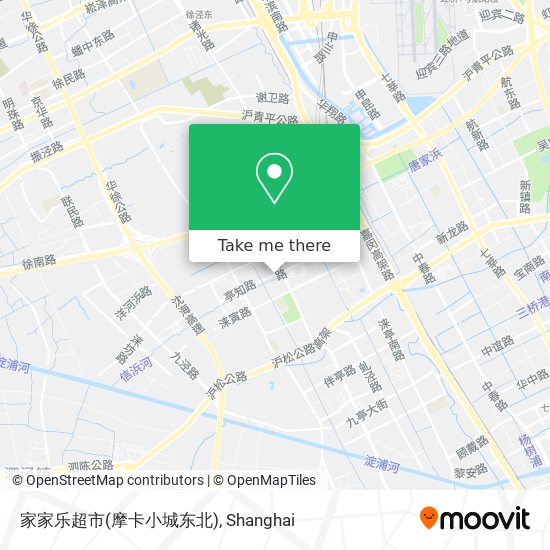 家家乐超市(摩卡小城东北) map