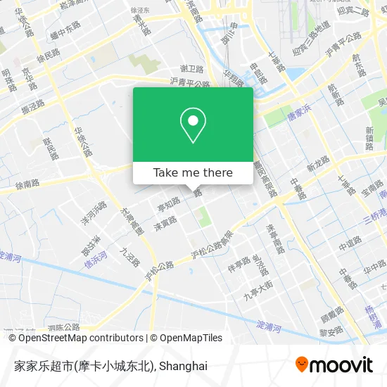 家家乐超市(摩卡小城东北) map