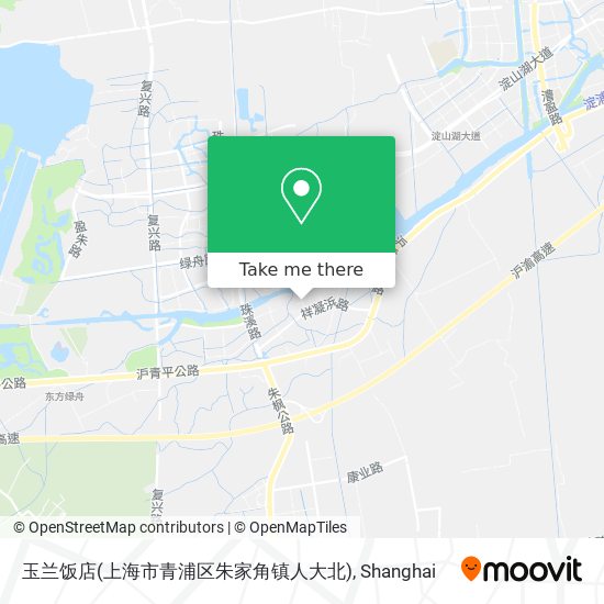 玉兰饭店(上海市青浦区朱家角镇人大北) map