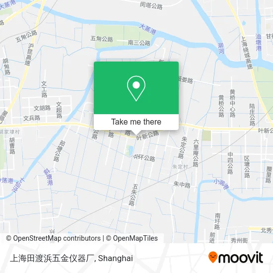 上海田渡浜五金仪器厂 map