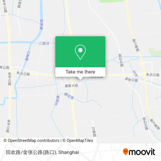 田欢路/金张公路(路口) map