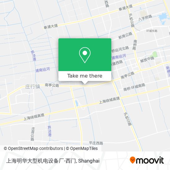 上海明华大型机电设备厂-西门 map