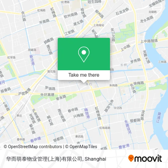 华而萌泰物业管理(上海)有限公司 map