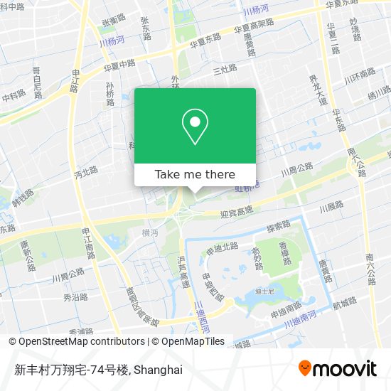 新丰村万翔宅-74号楼 map