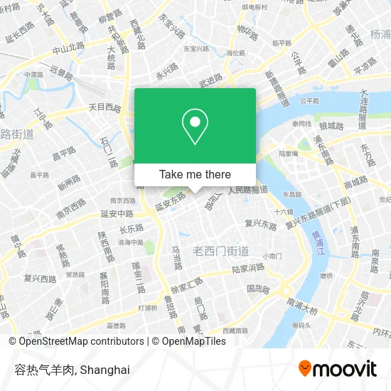 容热气羊肉 map