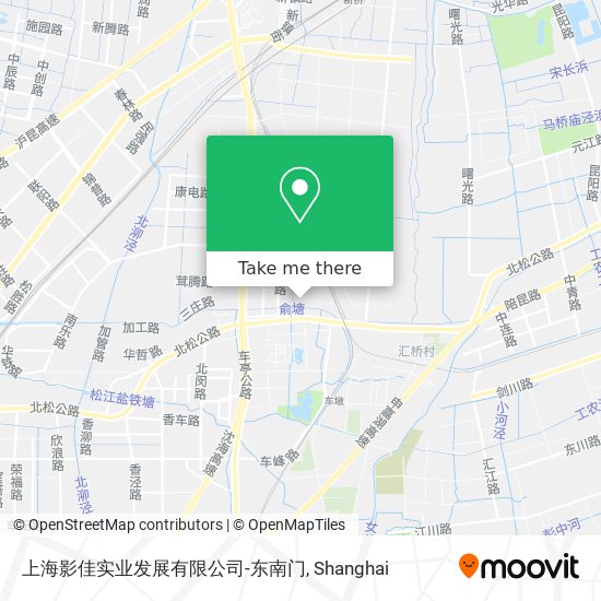 上海影佳实业发展有限公司-东南门 map