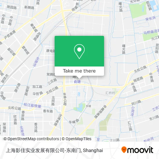 上海影佳实业发展有限公司-东南门 map