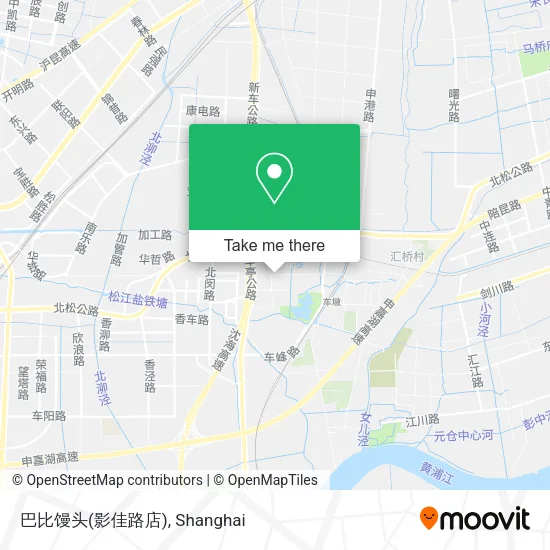 巴比馒头(影佳路店) map