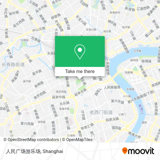 人民广场游乐场 map